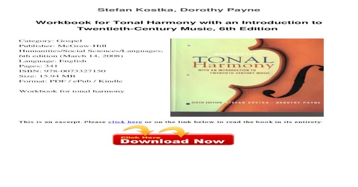 Tonal harmony 9th edition pdf