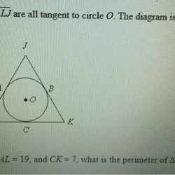 Identify jkl tangent jk given please line help