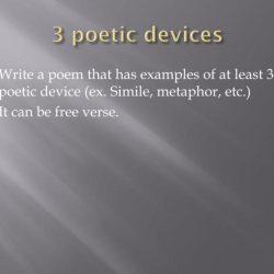 Devices poetic ords lyric poem uses